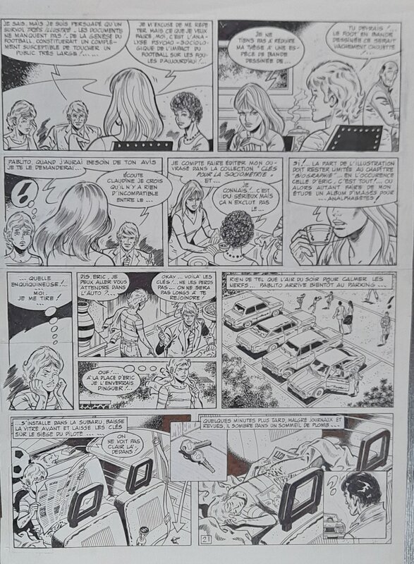 Eric Castel by Raymond Reding - Comic Strip