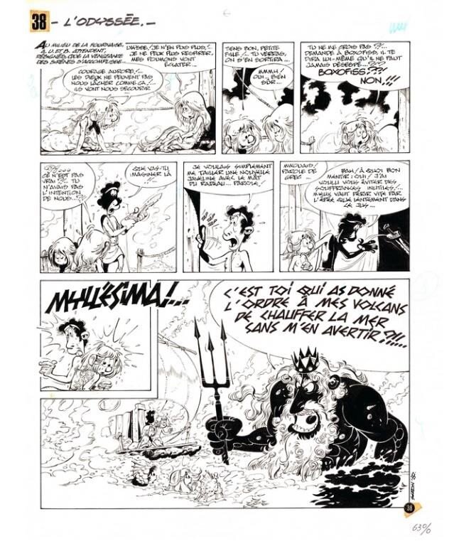 Centaures odyssée by Pierre Seron - Comic Strip