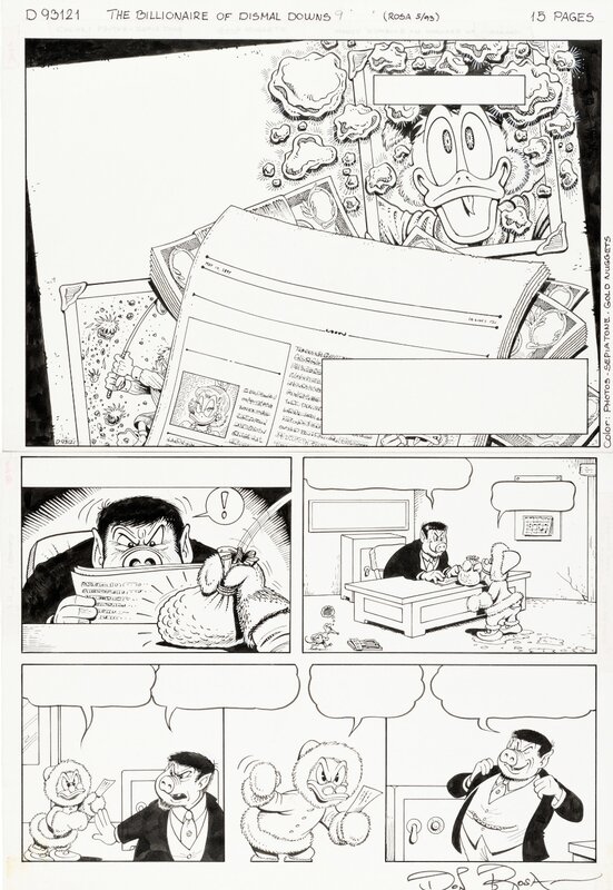 Don Rosa, 9 - Le Milliardaire des landes perdues - Page 1 - Comic Strip
