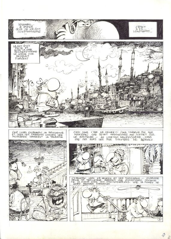 Philippe Bercovici, François Corteggiani, 1984 - Robinson et Zoé - Comic Strip