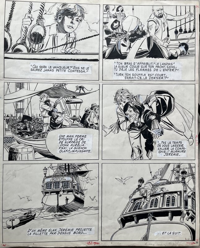 Paul Gillon, Jérémie dans les Iles - Comic Strip