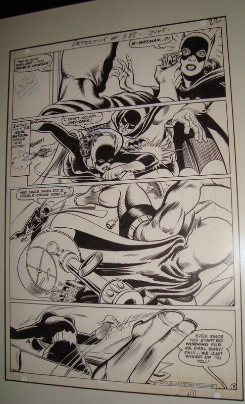 Gil Kane, Murphy Anderson, Frank Robbins, Batgirl in DETECTIVE COMICS 388 - Comic Strip