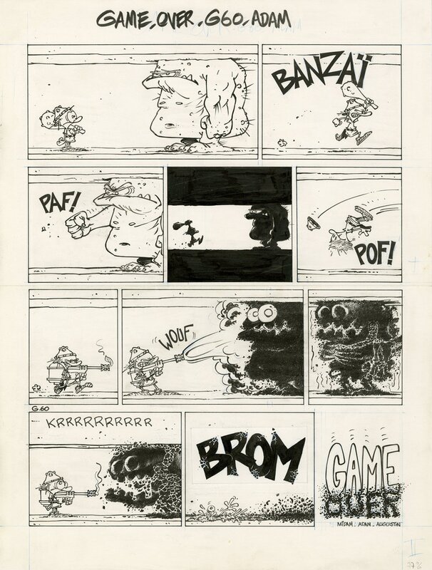 Game over by Midam - Comic Strip
