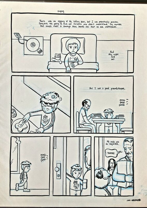 Mother come home by Paul Hornschemeier - Comic Strip