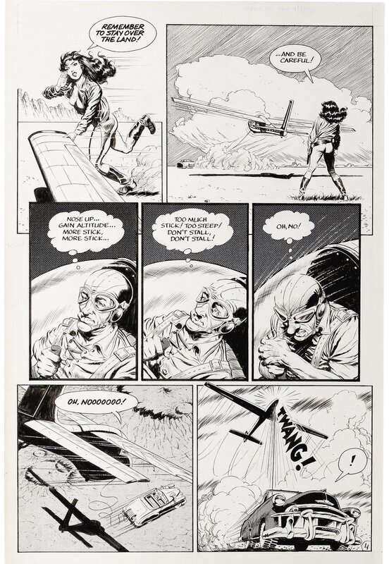 Mark Schultz, Xenozoic Tales #6, page 4 - Planche originale