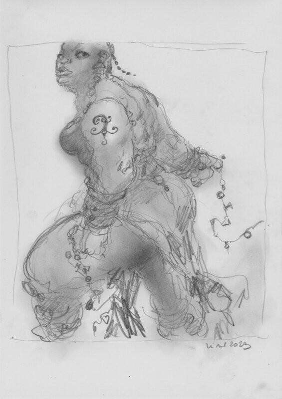 Li-An, Femme de pouvoir - Fantasy - Original Illustration