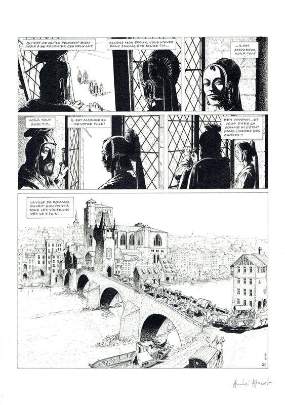 For sale - Asile ! - p. 21 by André Houot - Comic Strip