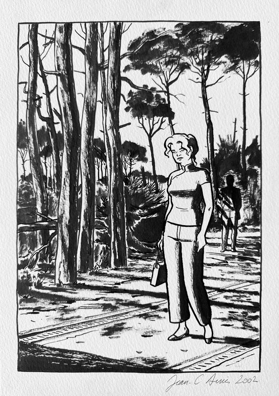Jean-Claude Denis, Quelques mois à l'Amélie - Original Illustration
