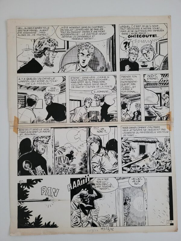 Eddy Paape, Marc Dacier - Les négriers du ciel - Comic Strip