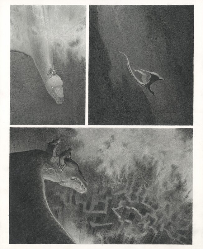 L'enfer de Dante par Paul et Gaétan Brizzi - Planche originale