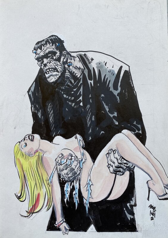 Frankenstein by Jordi Bernet - Comic Strip