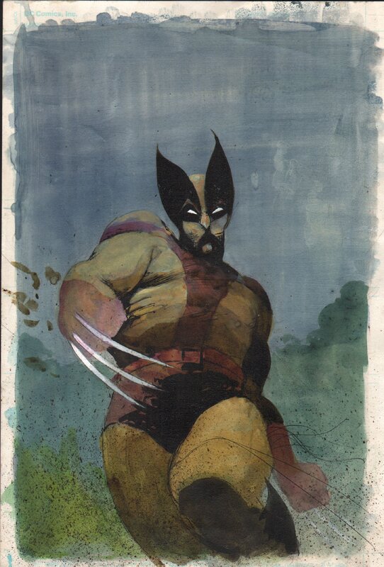 En vente - Wolverine par Mark Texeira - Illustration originale