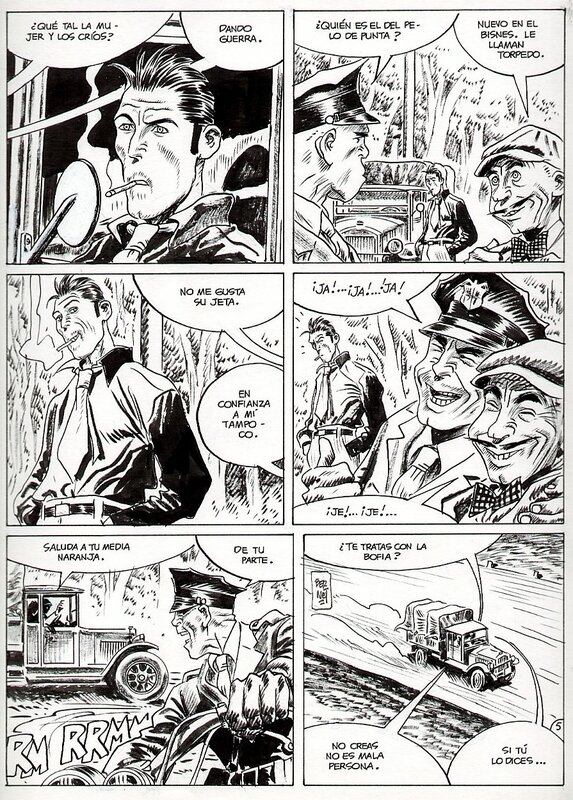 Torpedo by Jordi Bernet, Enrique Abuli - Comic Strip