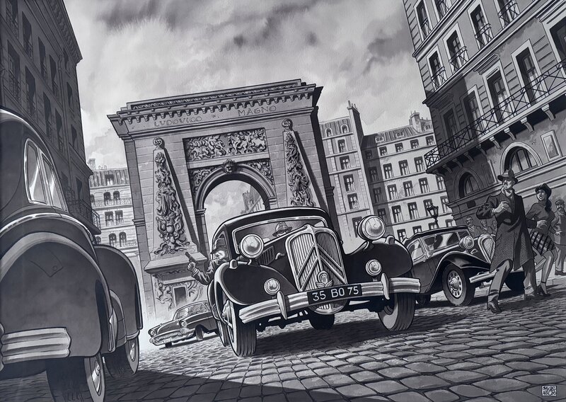 Pigalle, 1950 by Jean-Michel Arroyo - Comic Strip
