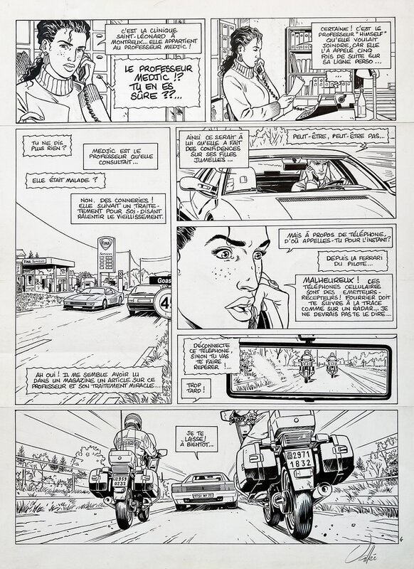Sylvain Vallée, Jean-Charles Kraehn, Gil St André (Le Chasseur - planche 4) - Comic Strip
