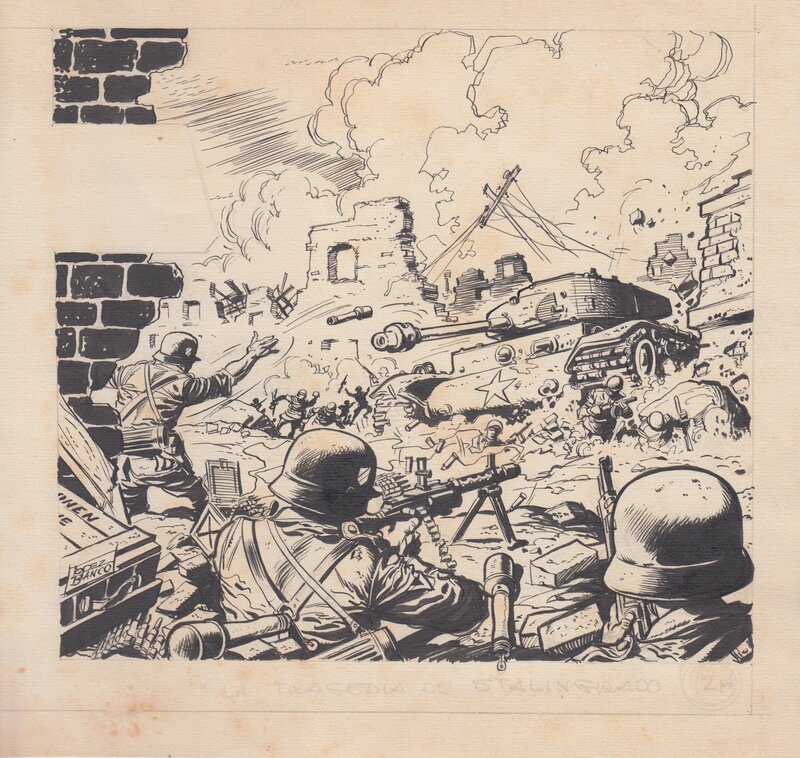 Manuel Lopez Blanco, Tragedia en Stalingrado - Original Cover