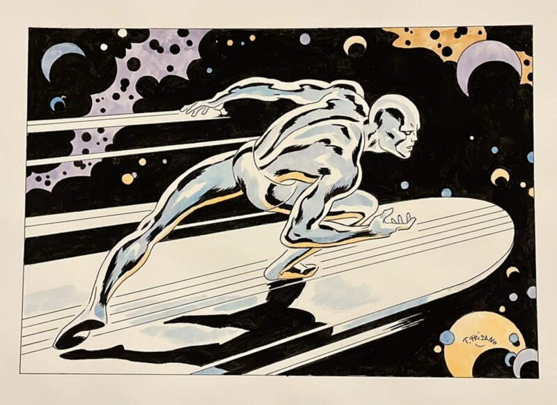 Silver Surfer by Thomas Frisano - Original Illustration