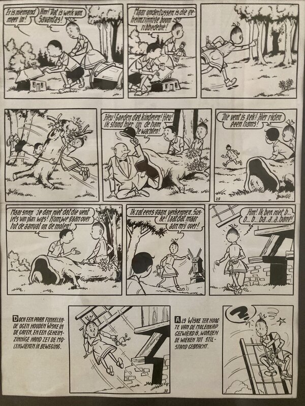 Studio Vandersteen, Willy Vandersteen, Suske en Wiske / Bob et Bobette - De Sprietatoom - Comic Strip