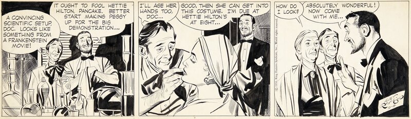 Alex Raymond, Rip Kirby - 4 Septembre 1956 - Comic Strip