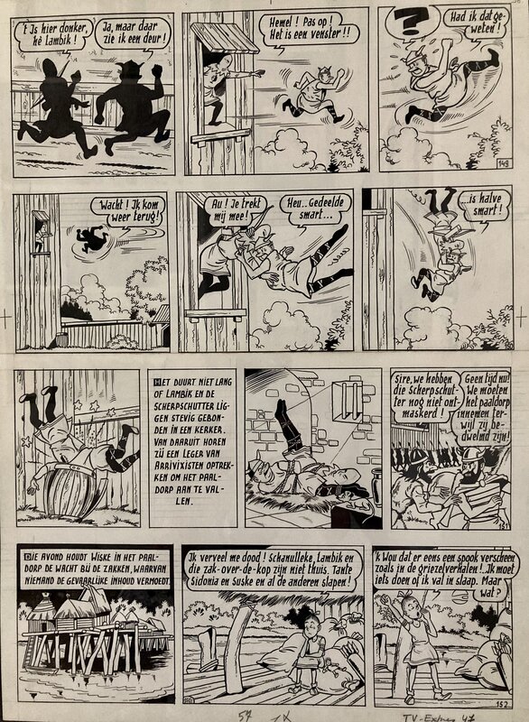 Studio Vandersteen, Willy Vandersteen, Suske en Wiske / Bob et Bobette - Lambiorix - Comic Strip