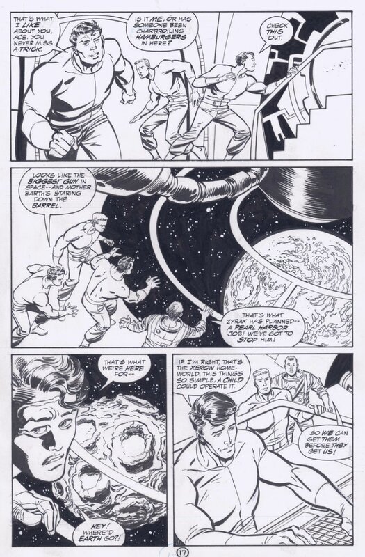 Mike Zeck, Denis Rodier, Challengers of the unknown - Issue 16 p17 - Planche originale