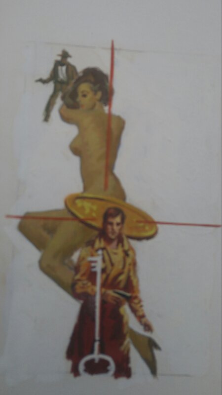 Paperback Novel by Victor Prezio - Original Illustration