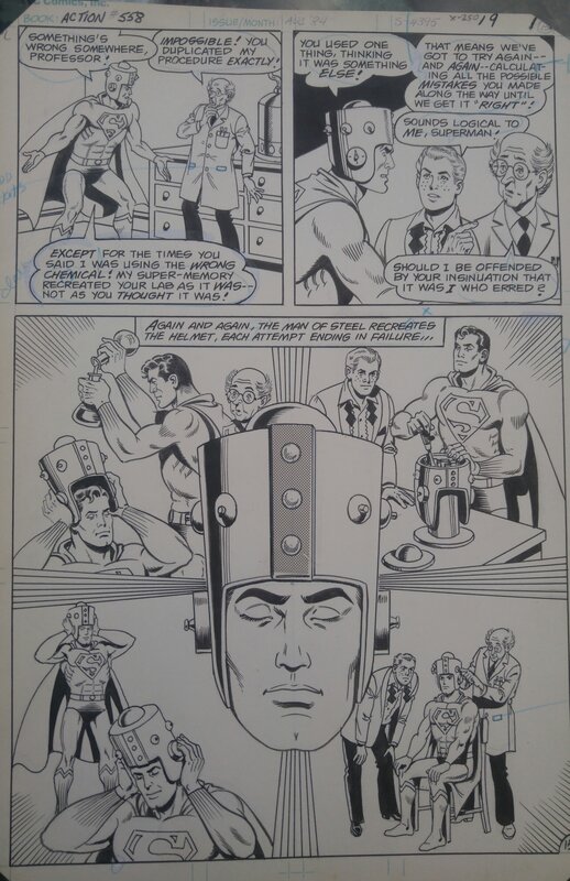 Superman Action 558 by Kurt Schaffenberger - Comic Strip