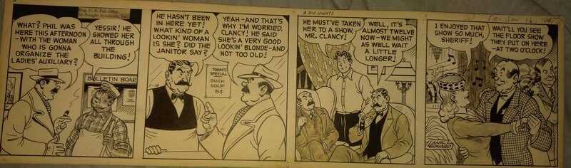 Lank Leonard, Mickey Finn Duck Soup 15 cents - Comic Strip