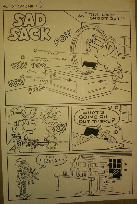 Sad sad Sack #38 by Fred Rhoads - Comic Strip