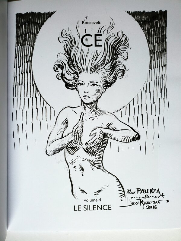CE T4 LE SILENCE by José Roosevelt - Sketch