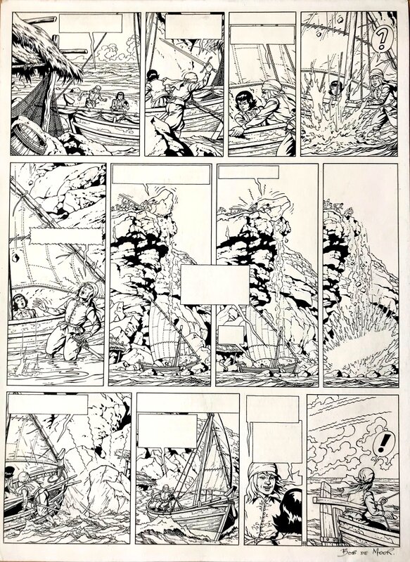 Bob De Moor, Cori le Moussailon -Armada 1 pl 39 - Comic Strip