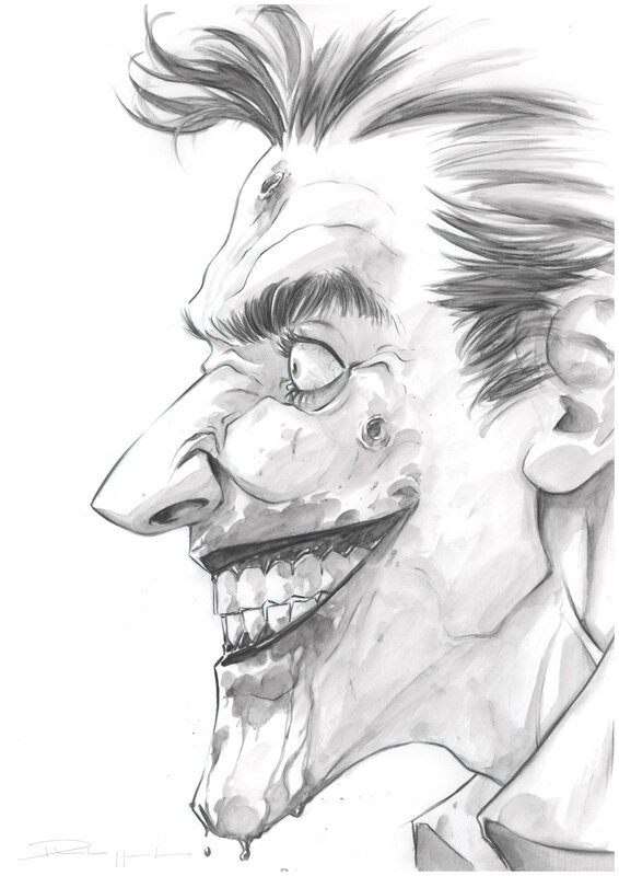 Joker by Philippe Vandaële - Original Illustration