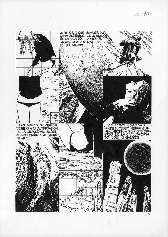 Enric Sió, Aghardi - Viracocha page 70 - Comic Strip