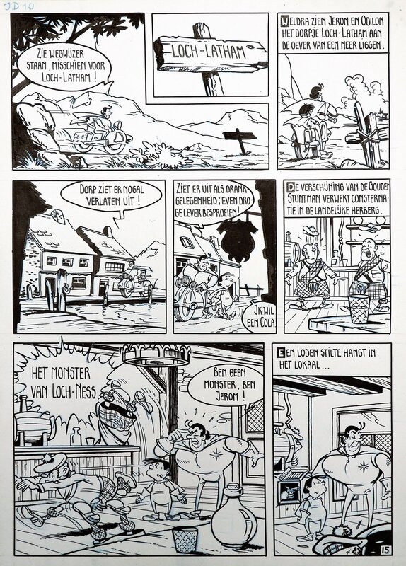 Jerom de ijsbroden by Studio Vandersteen - Comic Strip
