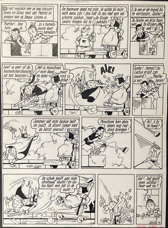 De Koning Drinkt by Studio Vandersteen, Willy Vandersteen - Comic Strip