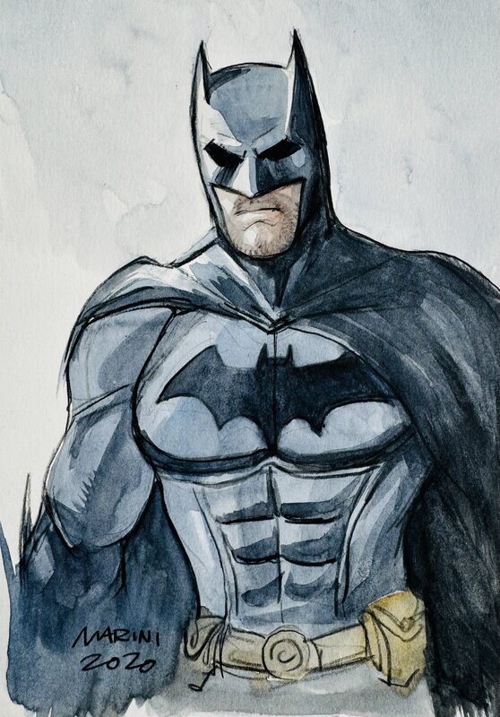 The Batman par Marini - Comic Strip
