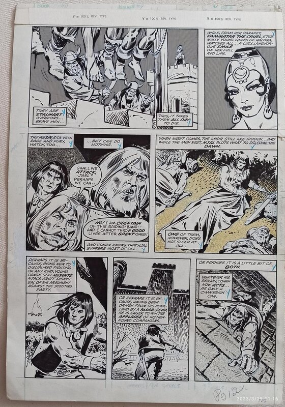 Sal Buscema, Tony DeZuniga, Savage Sword of Conan #39 page 12 par Sal Buscema & Tony deZuniga (1979) - Comic Strip