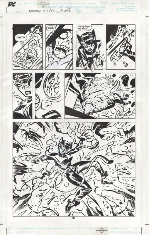 For sale - Darwyn Cooke, Mike Allred, Darwyn Cooke Catwoman 4 page 16 - Comic Strip