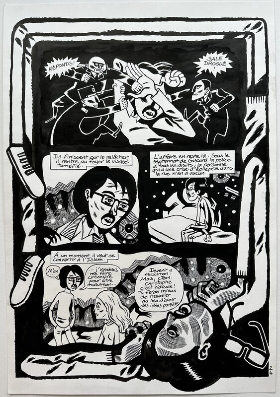 David B., David B - L'Ascension du Haut-Mal - T6 p24 - Comic Strip