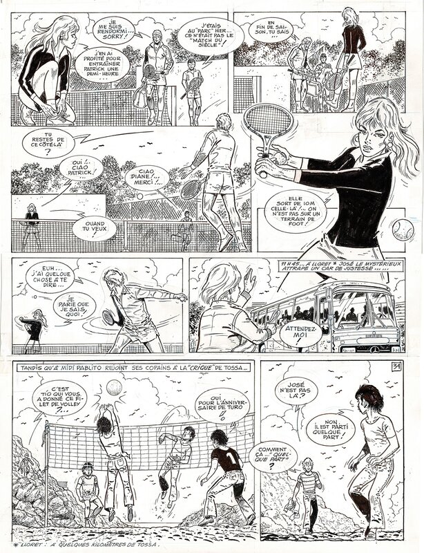 Eric Castel by Raymond Reding - Comic Strip