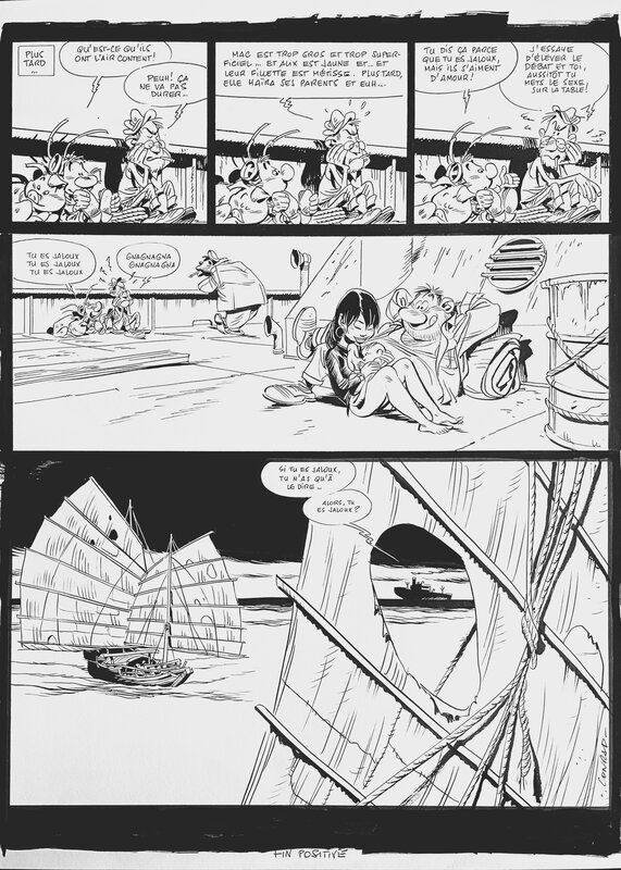 Didier Conrad, Les Innommables, Alix-Noni-Tengu - Comic Strip