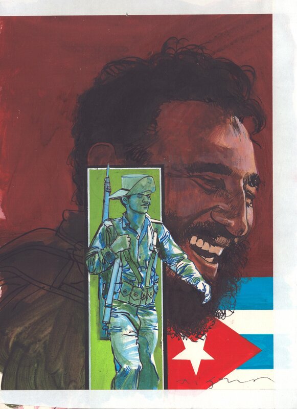 En vente - Aldo Di Gennaro - Uomini e guerra #6 [couverture] - Couverture originale