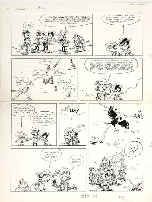 Pierre Seron, L'exode - Les Petits Hommes - Comic Strip