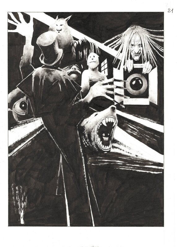 For sale - Corrado Roi - Dylan Dog #372 [Il bianco e il nero] - Comic Strip