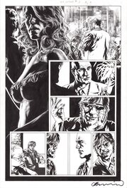 Lee Bermejo - Lex Luthor: Man of Steel #3, pg 6 Graphic Novel Poison Ivy Cameo - Original art