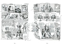 Benoît Dahan (Encrage), Cyril Lieron (Scénariste) | Benoît Dahan - Dans la tête de Sherlock Holmes T1 Pl 19-22 | 2DGalleries