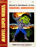 Original comic art related to Gamer's Handbook of the Marvel Universe - 1989 Character Updates