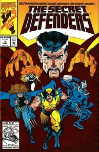 Original comic art related to Secret Defenders (1993) - A gathering of heroes