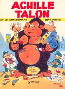 Original comic art related to Achille Talon - Achille Talon et le quadrumane optimiste