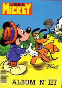 Original comic art related to (Recueil) Mickey (Le Journal de) (1952) - Album n°127 (n°1828 à 1837)